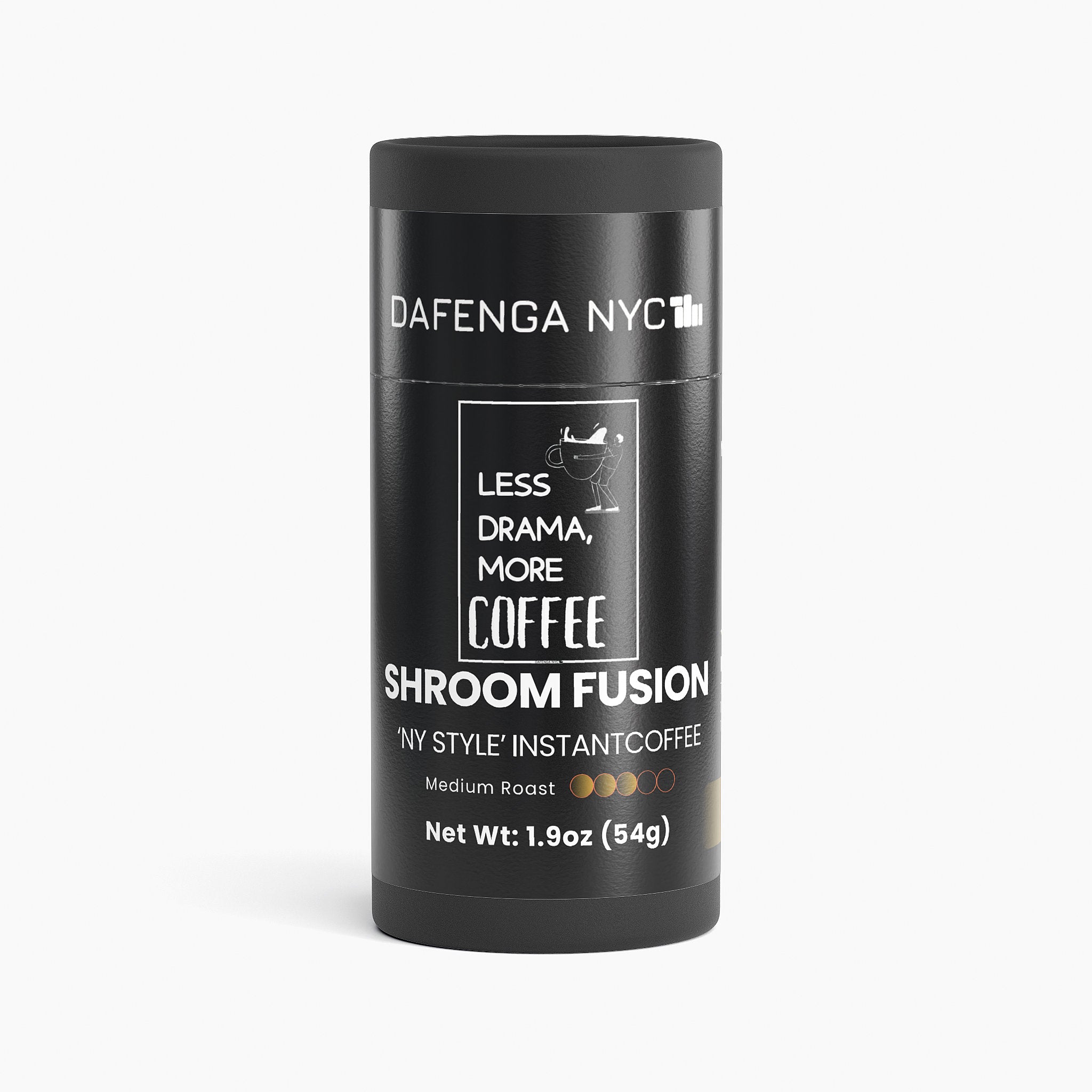 NY Style 'Shroom Fusion' Instant Coffee (Medium Roast)